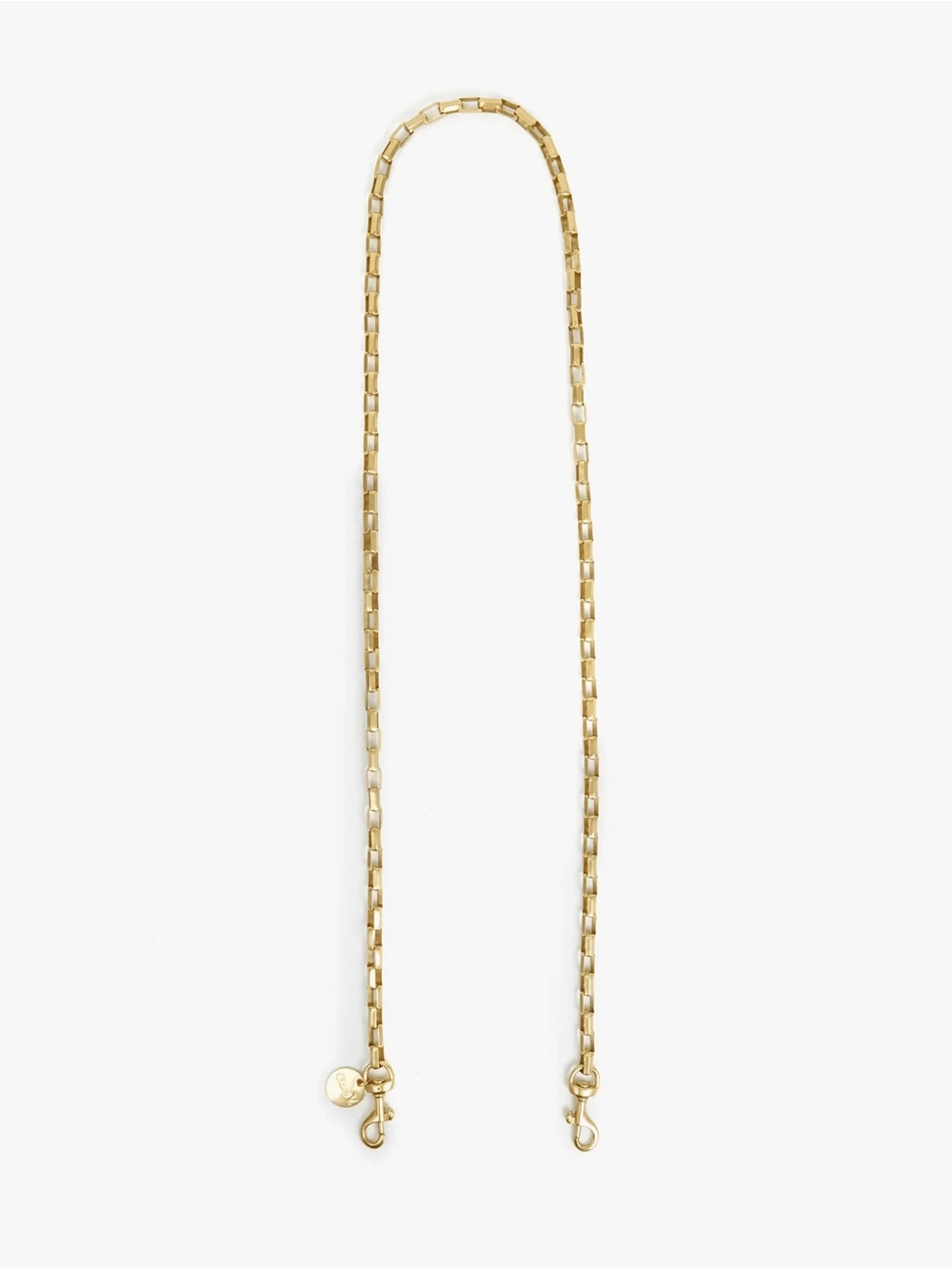Clare V. Strap • Box Chain • Italian Brass
